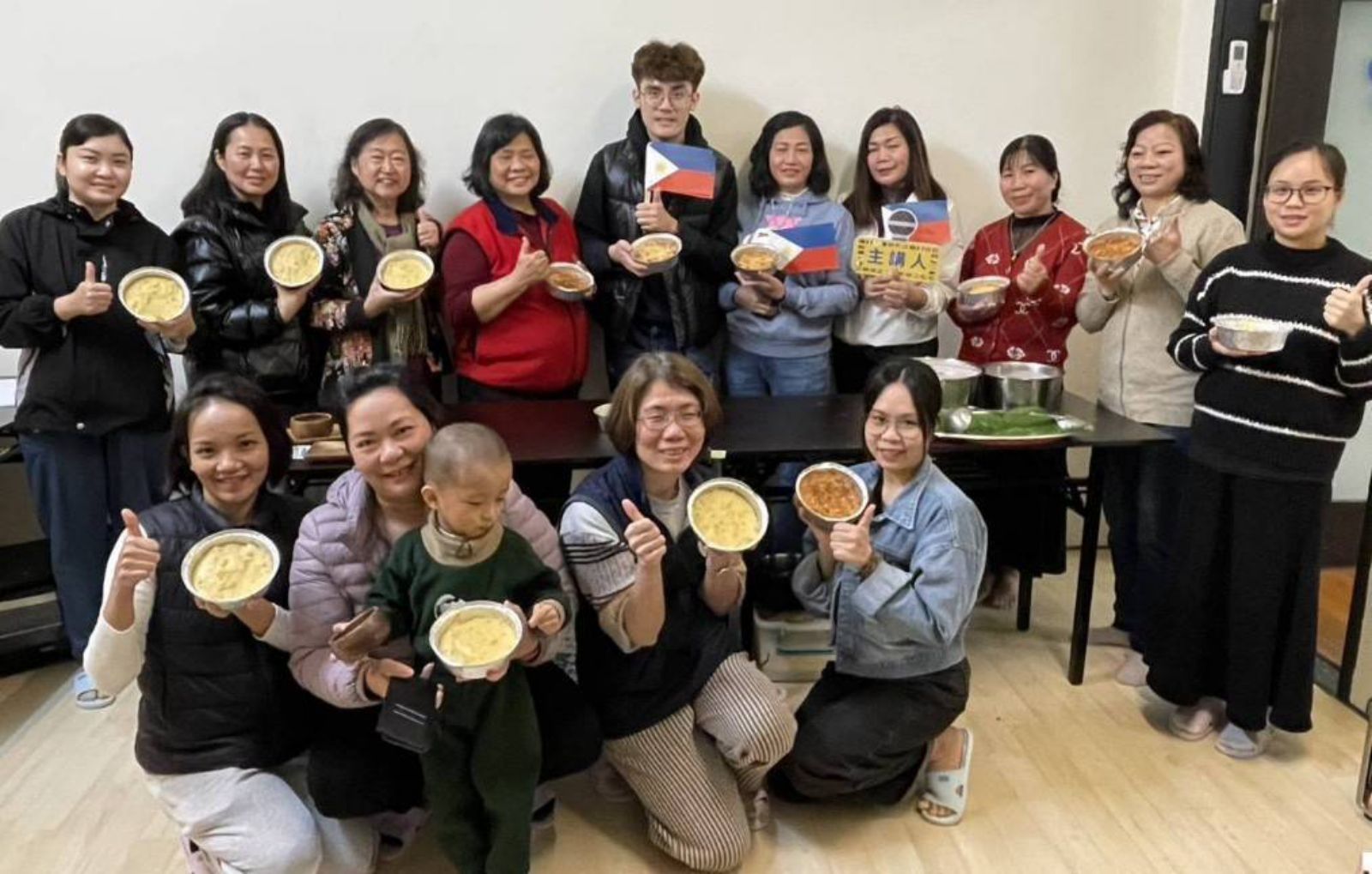 學員們在享受製作甜點的快樂同時,亦學到菲律賓文化小知識,一舉兩得。