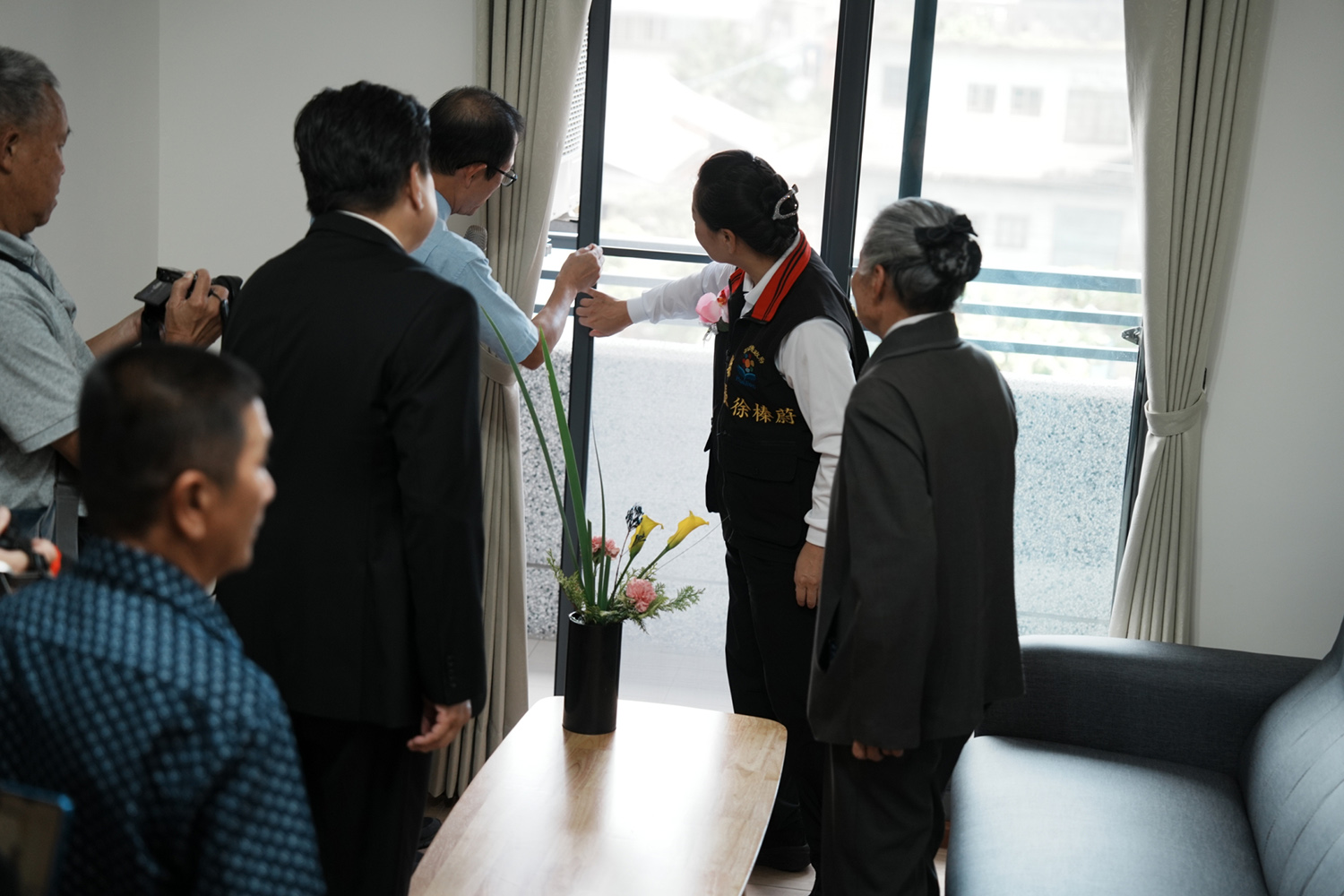 慈濟援建「0403花蓮地震」大愛福利社區大樓，2025年11月15日舉行落成啟用暨揭牌典禮。