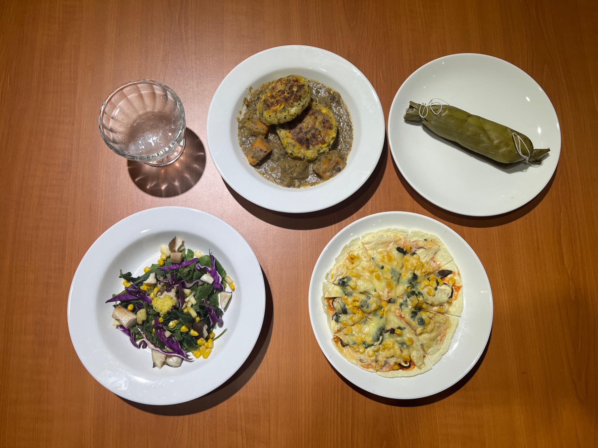 蔬食料理成品