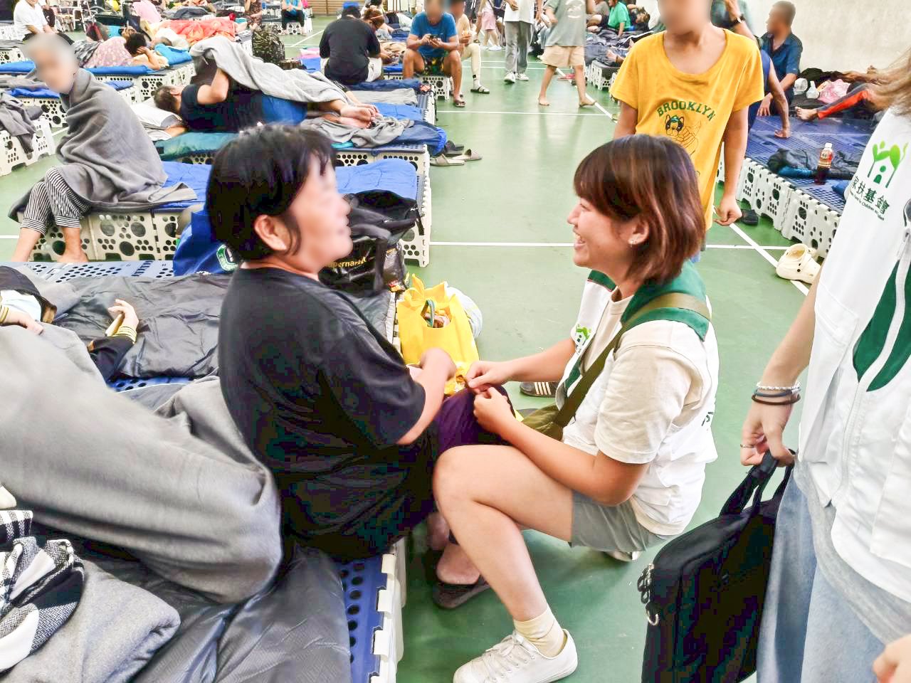 花蓮家扶前進安置中心,服務對象備感安心。