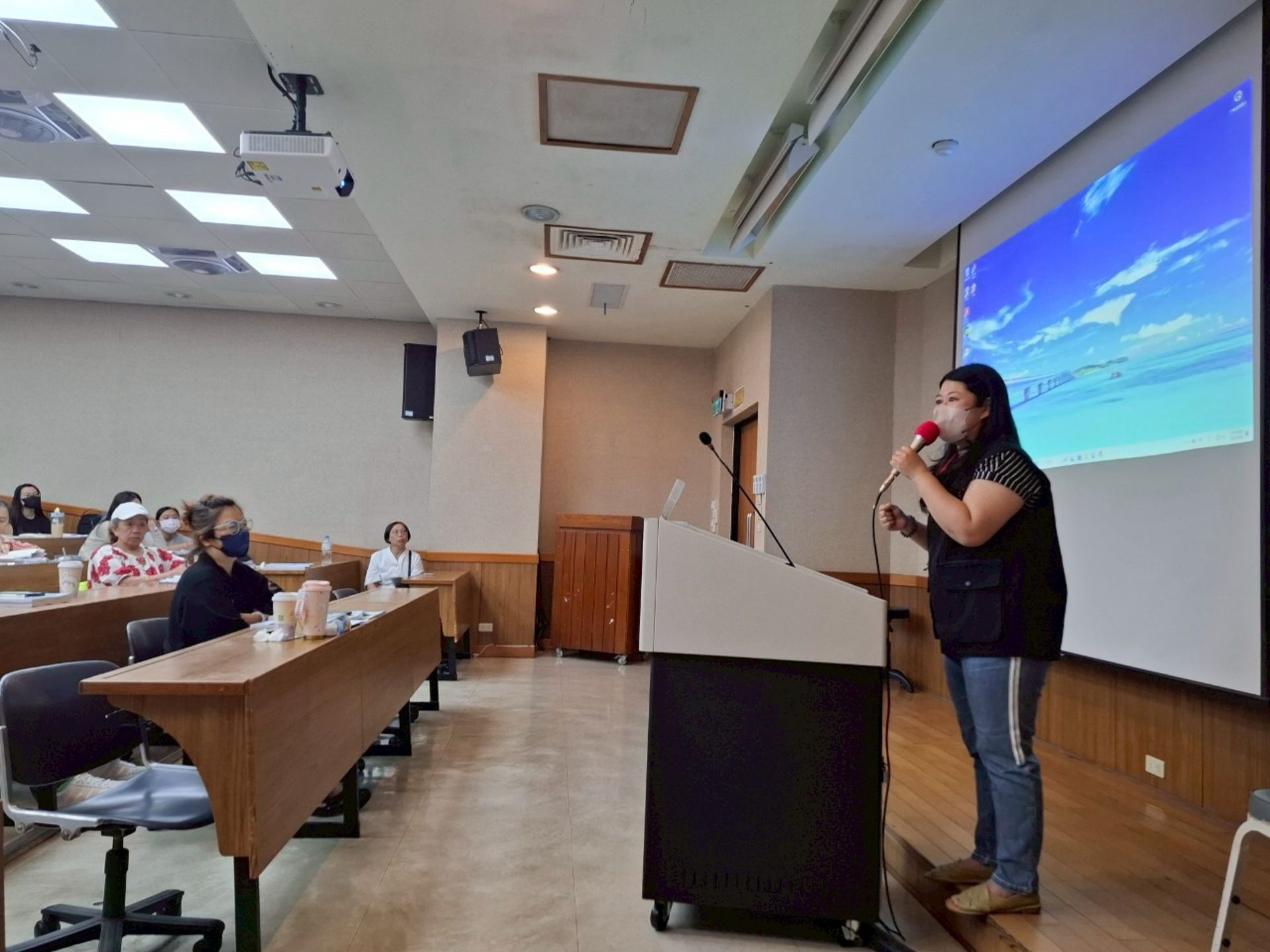 「托育人員專業訓練課程」開班,花蓮縣政府社會處婦幼科蒞臨指導