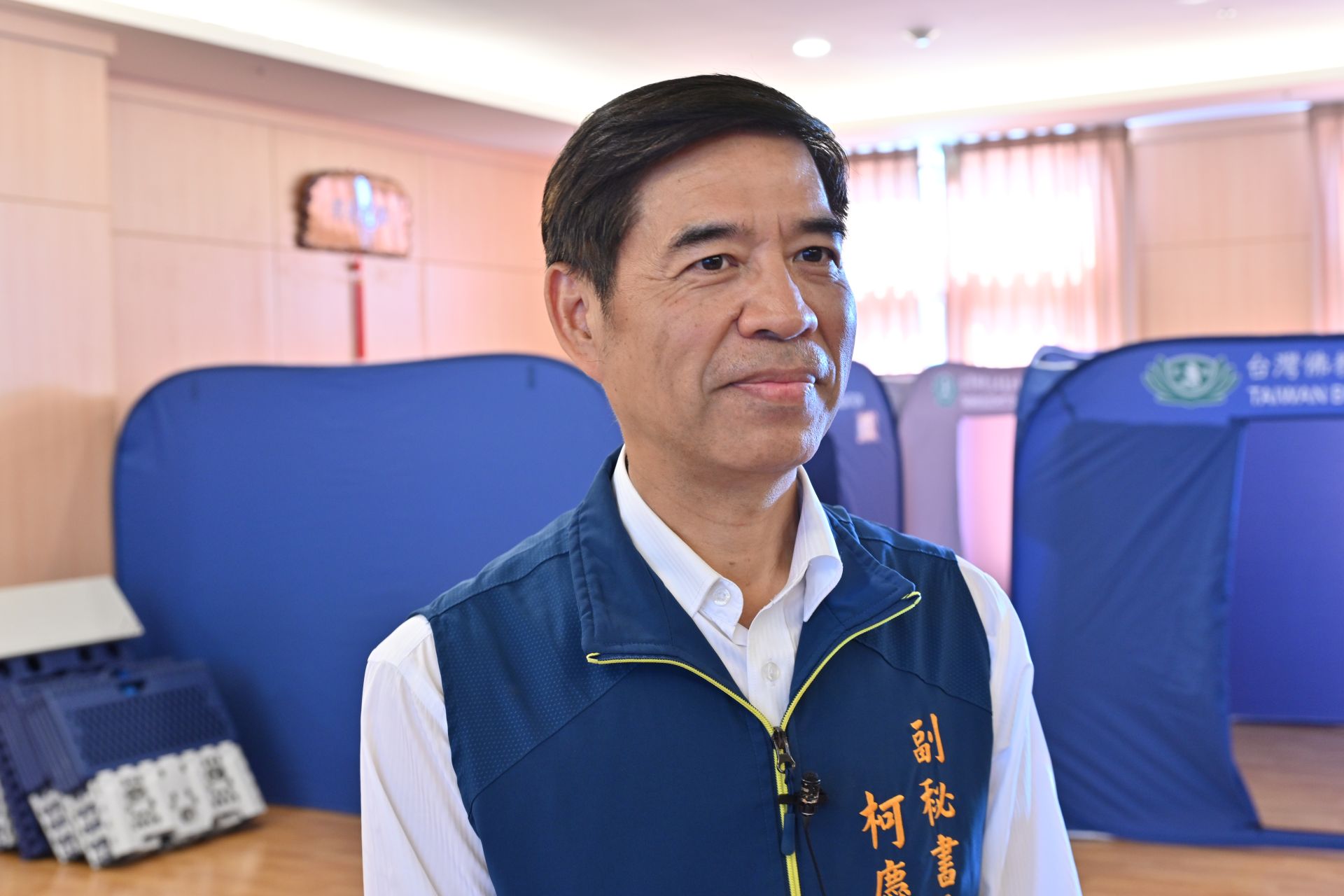 新北市政府柯慶忠副秘書長表示,每當在天然災害和自然災害發生時,慈濟總是站在在第一線陪伴公部門的運作。