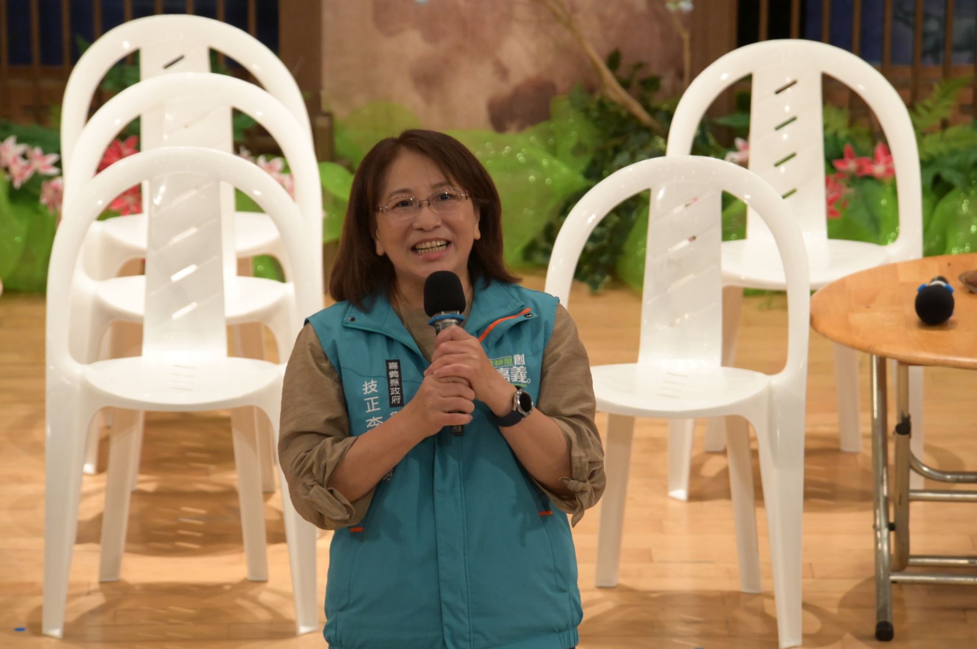 嘉義縣衛生局技正李昭瑢希望大家將經驗傳承至全臺灣
