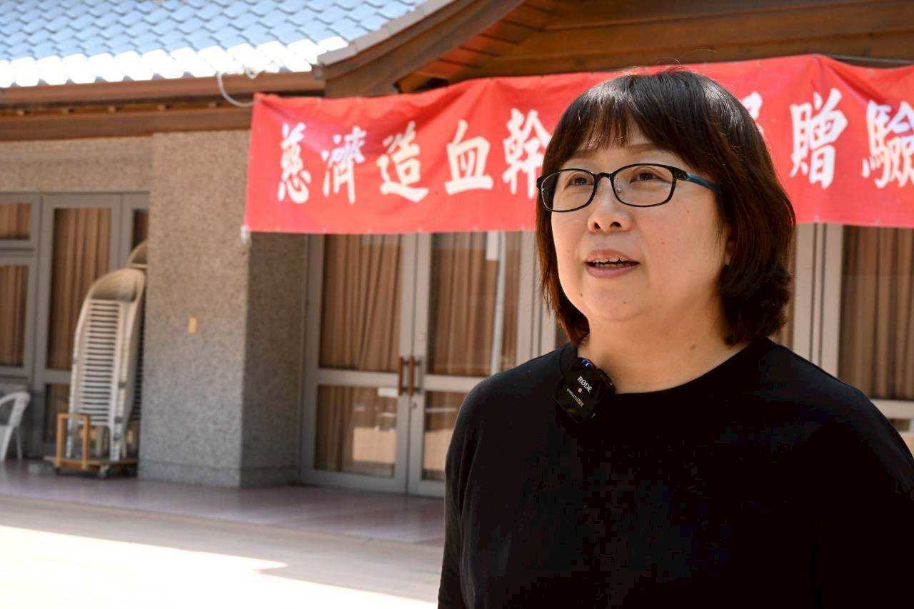 趙邡妤今年三月在花蓮完成「造血幹細胞捐贈」。二十四歲時參加驗血活動，還好電話號碼一直沒變，見證了「骨髓救人，無損己身。」。