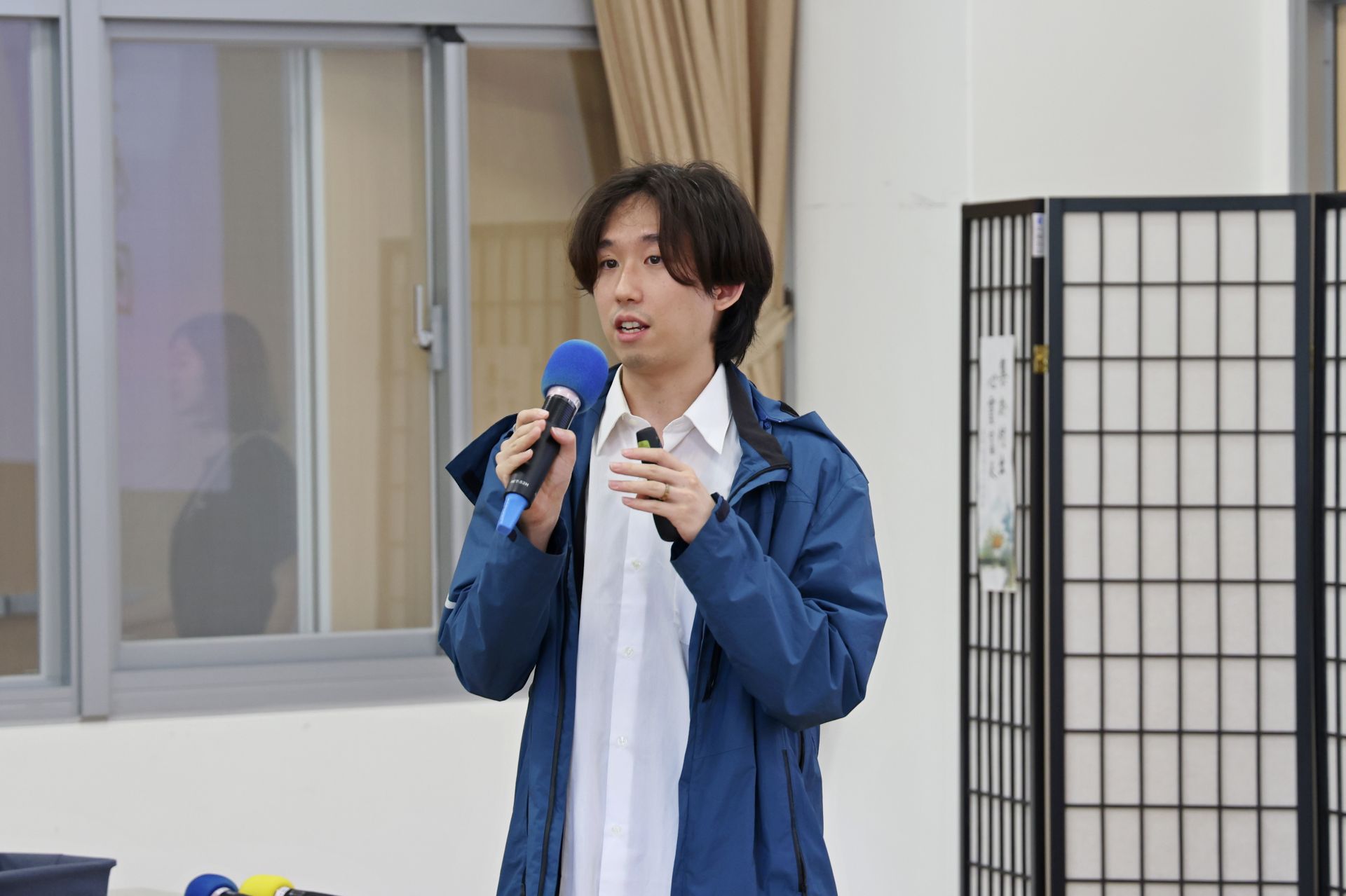 職安署北區職業安全衛生中心檢查員張崧慶分享勞動檢查實務。