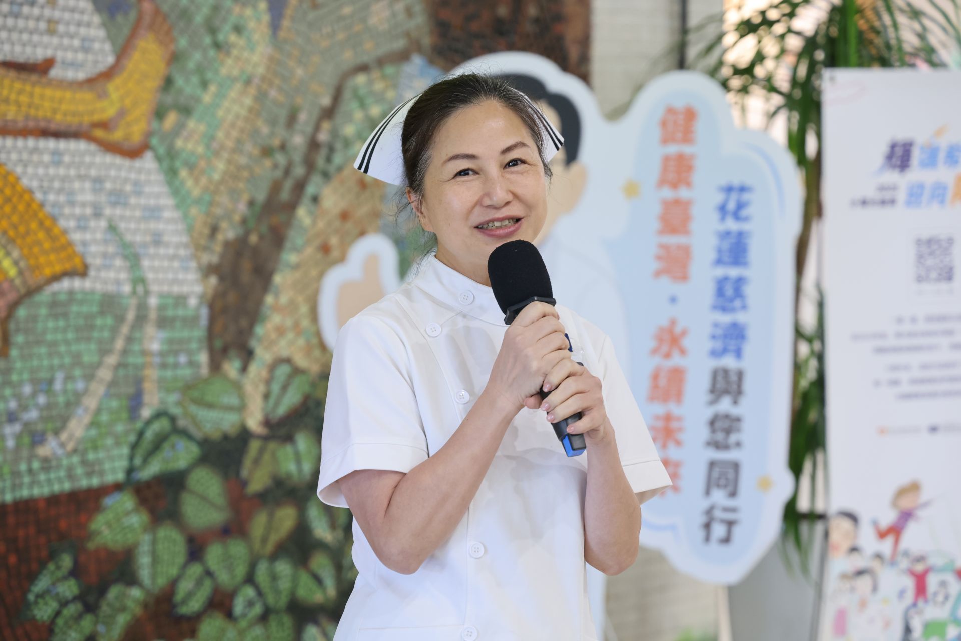 鍾惠君主任表示，今年活動也加入「運動處方」，希望用輕鬆的方式陪伴志工照顧健康，讓大家有體力長久服務，也把對別人的關懷留一份給自己。