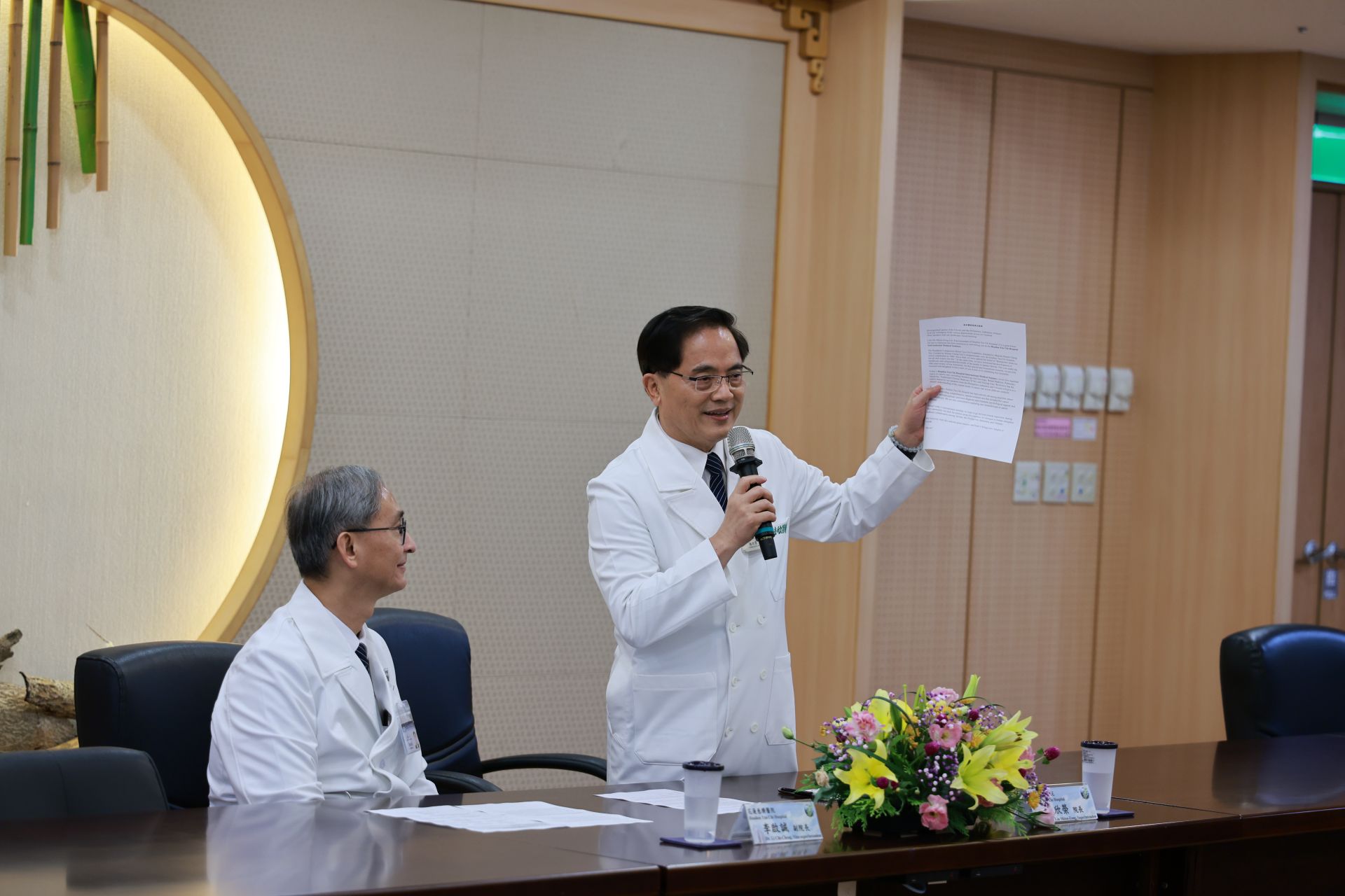 花蓮慈濟醫院林欣榮院長大力推動精準癌症治療和突破、以病人為中心的護理和智慧醫療,他期待利用這個國際平台與國際醫療專家臨床的經驗分享,活絡國際合作。