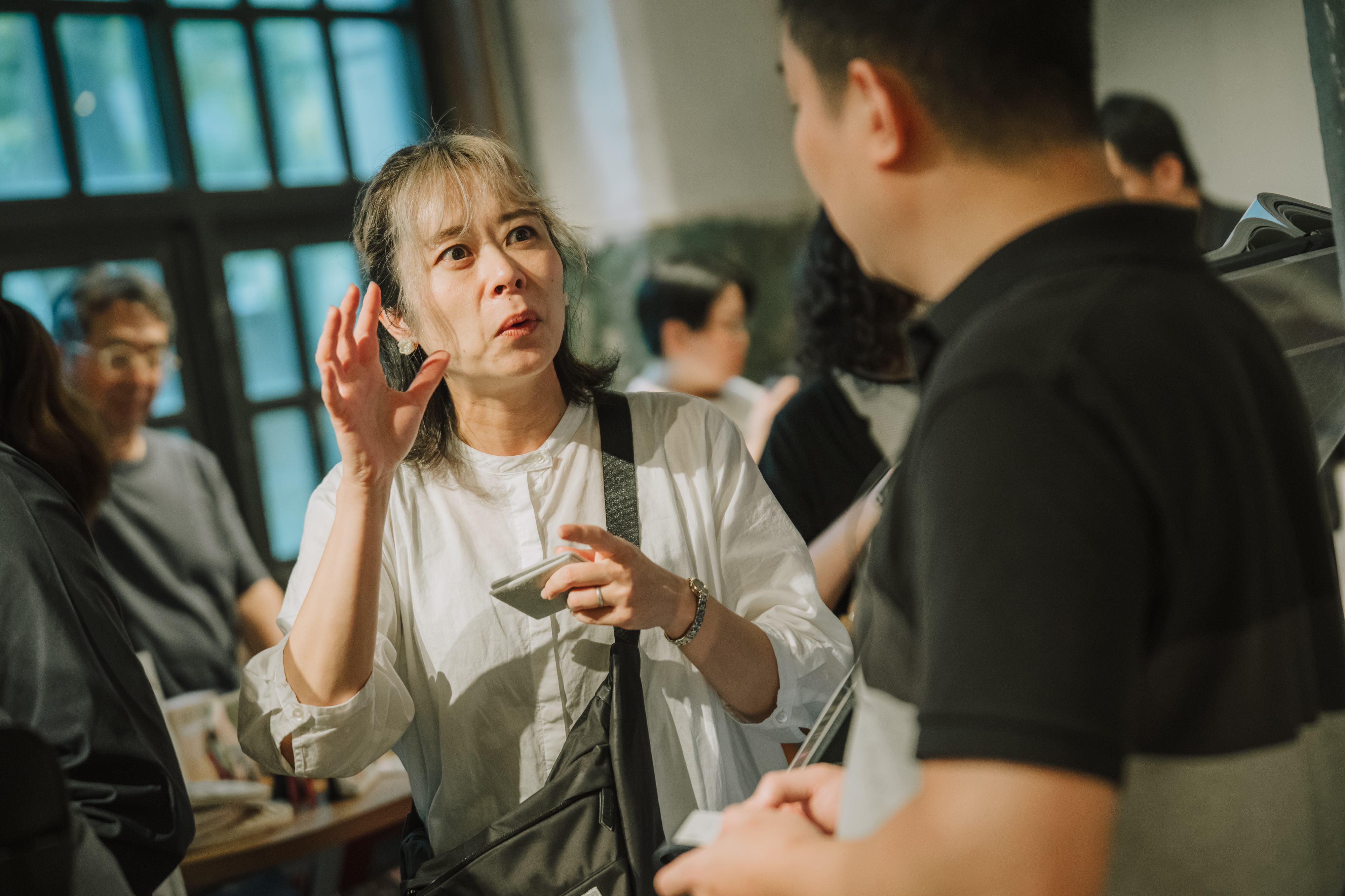 講座後特別安排與會創作者與企業代表進行交流。