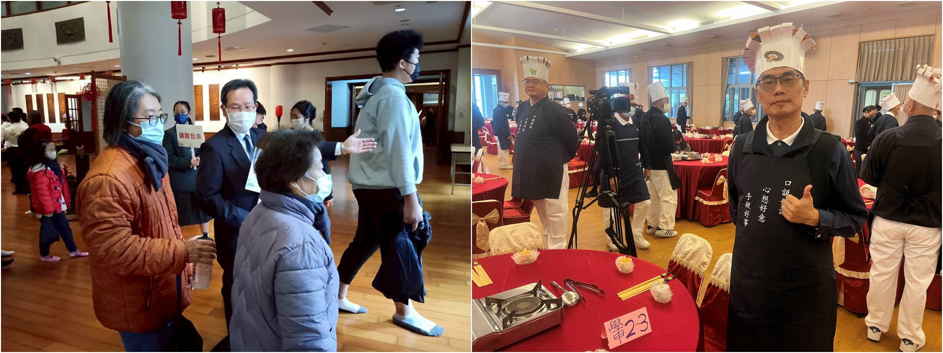 不管是在臺南靜思堂、安平聯絡處或佳里連絡處，親師生們都抱持著歡喜付出的心。