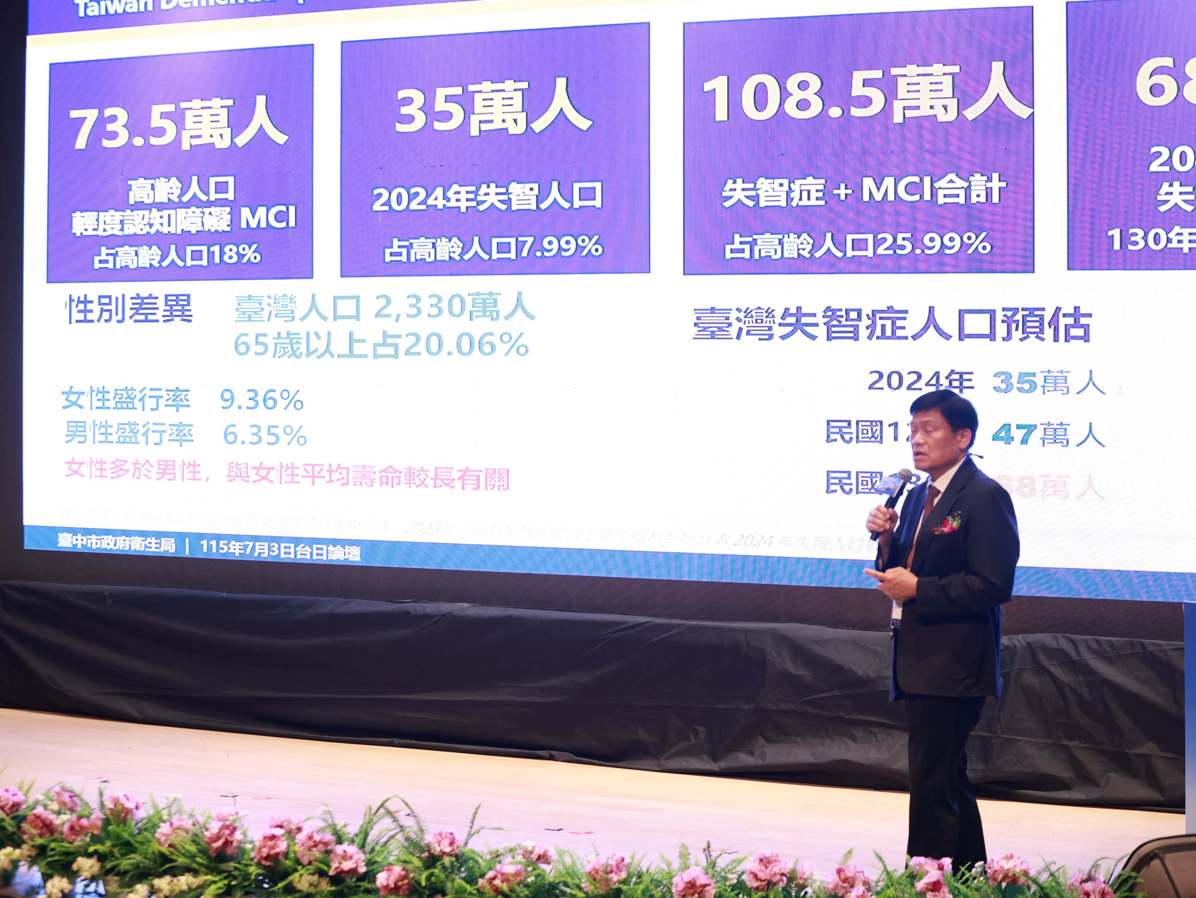 曾梓展局長強調,啟動篩檢與轉介新措施,能強化早期發現失智病人與照護量能。