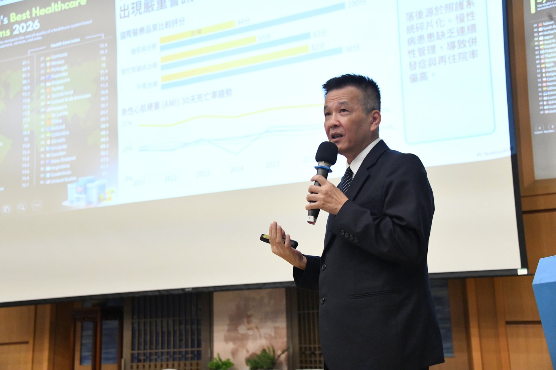 花蓮慈濟醫院副院長陳星助博士受邀在大林慈濟醫院卓越講堂進行專題分享