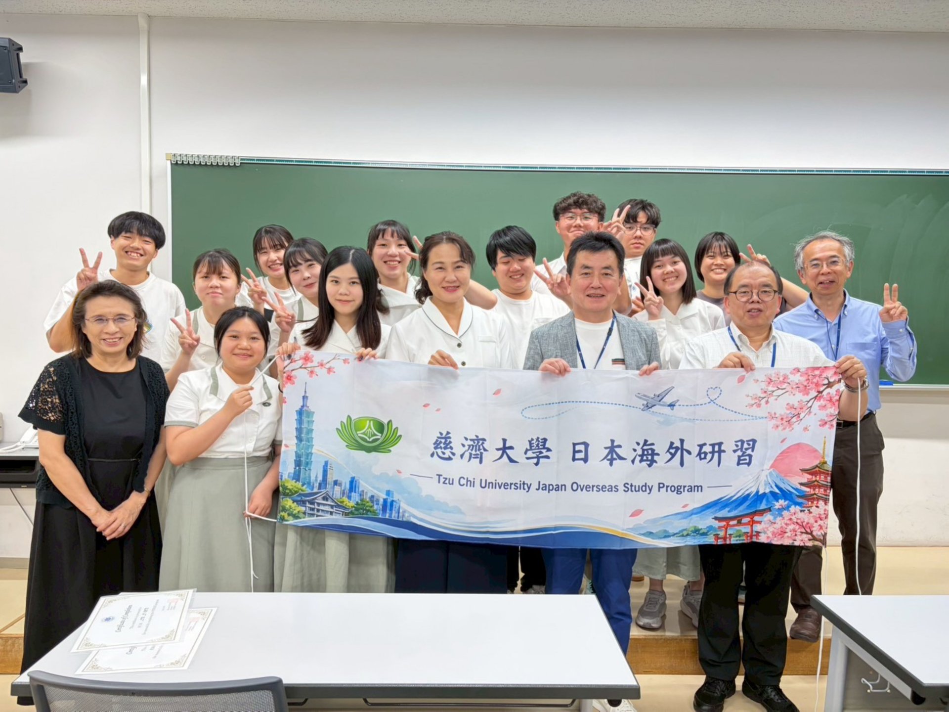慈大管院學生前往日本姊妹校大手前大學展開為期7天的海外研習