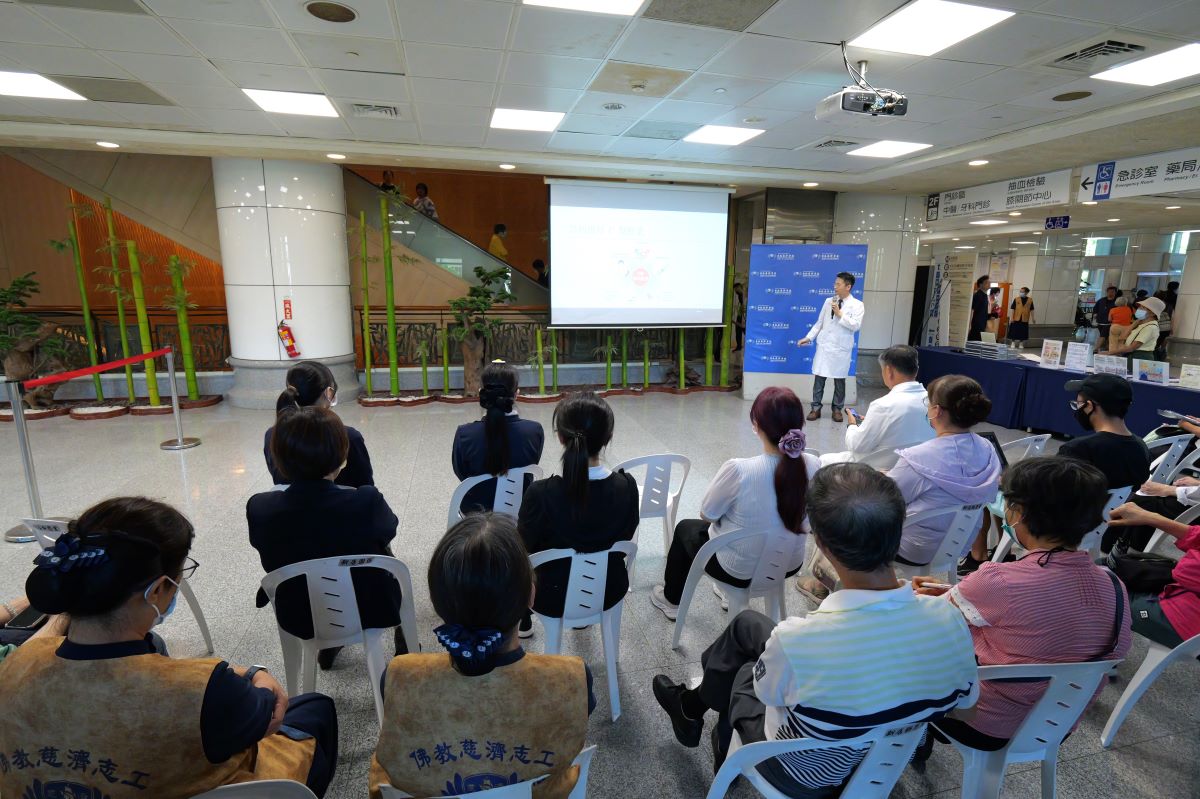 台北慈濟醫院舉辦「苦盡肝來˙彩繪人生不褪色」衛教講座