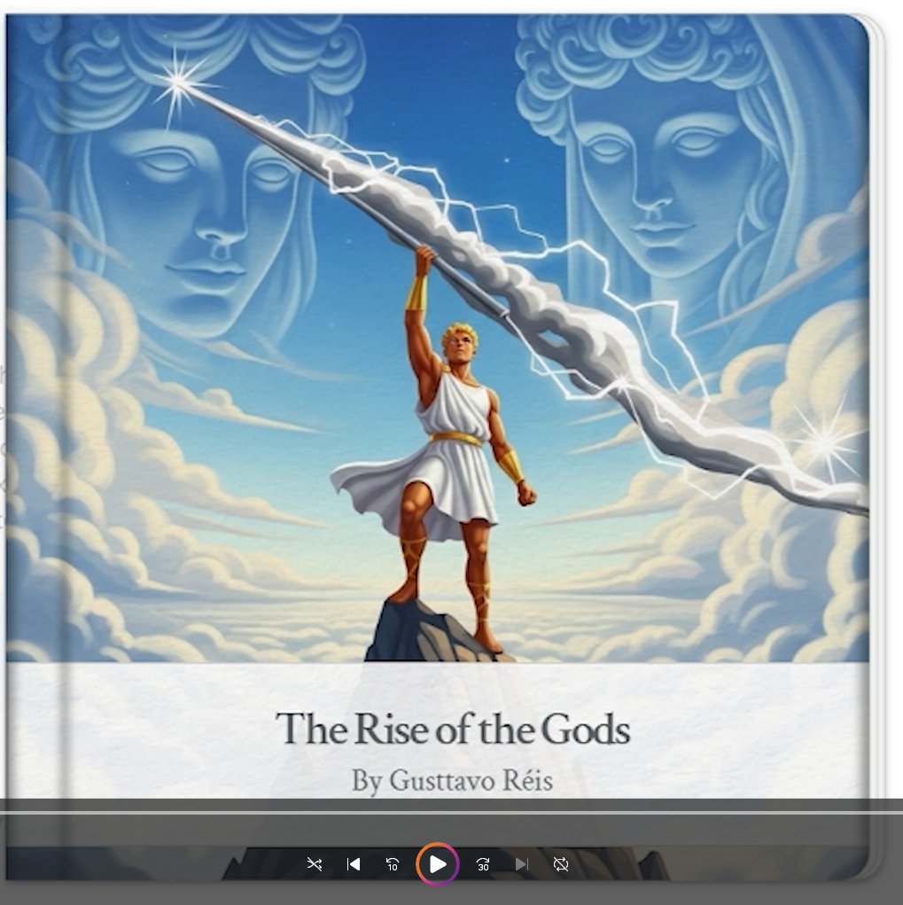 學生以數位影音繪本《The Rise of the Gods》重新演繹希臘神話