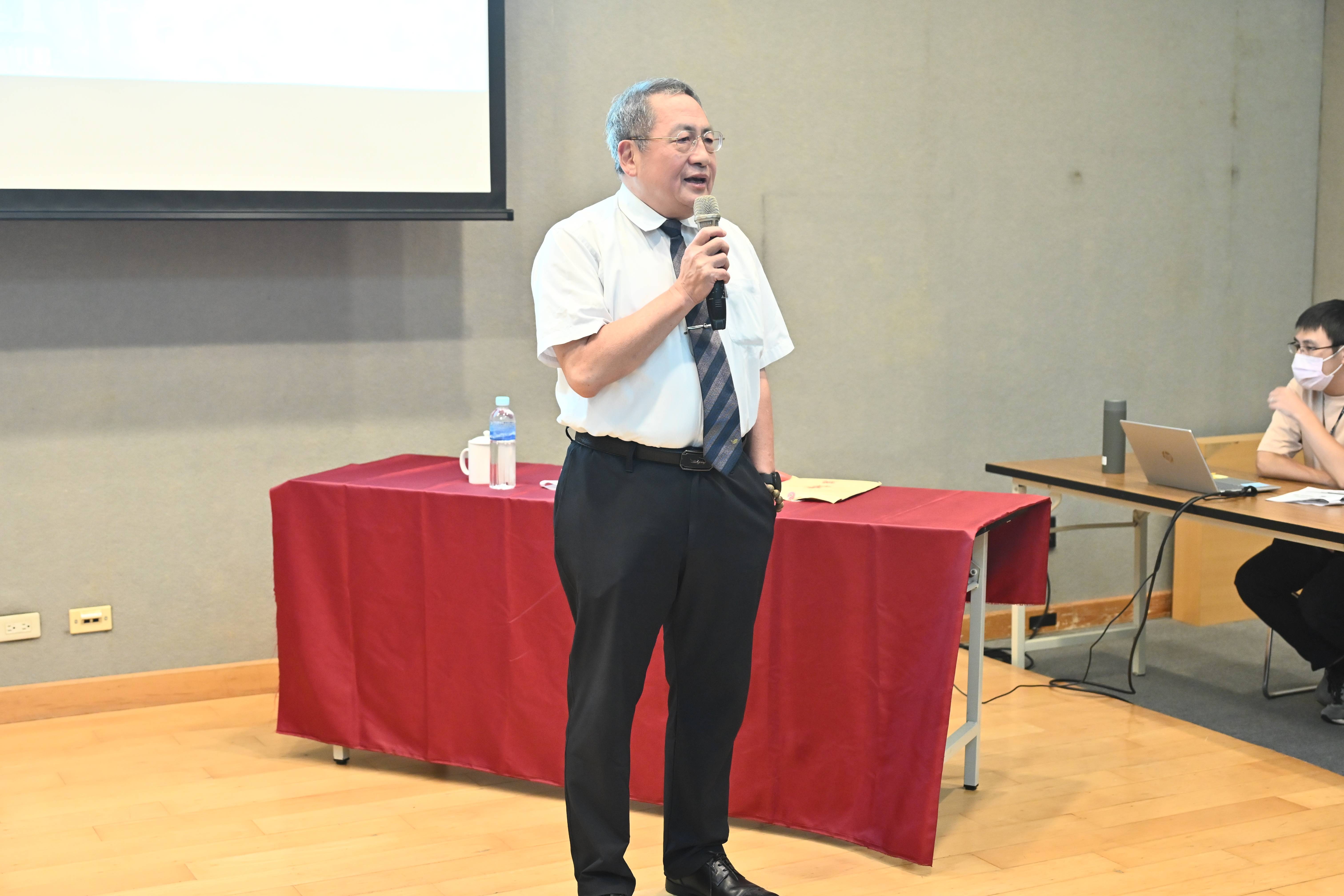 最高檢察署涂達人檢察官授課-新北市政府主計處提供