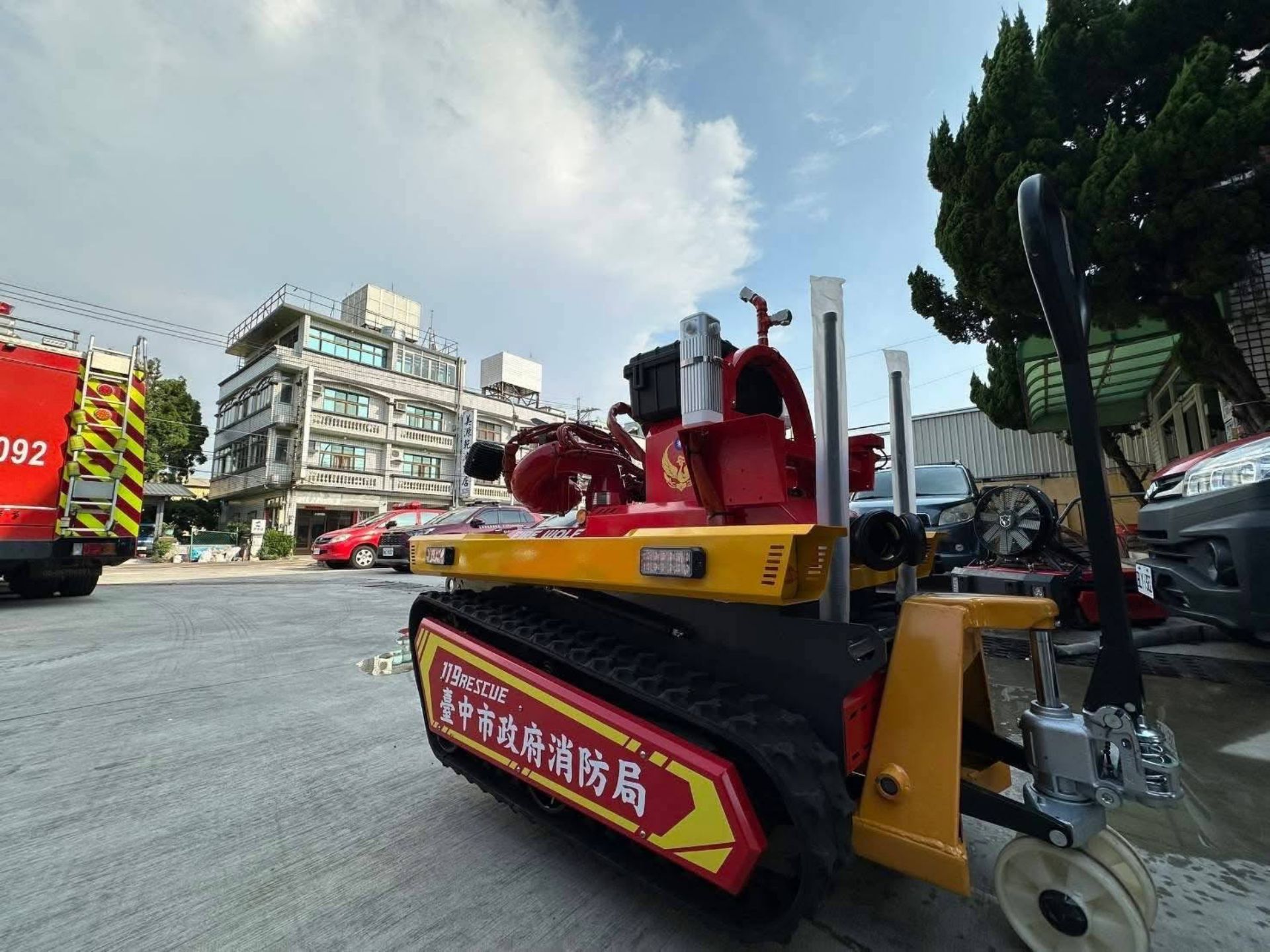台中市持續充實救災裝備提升科技救災能力