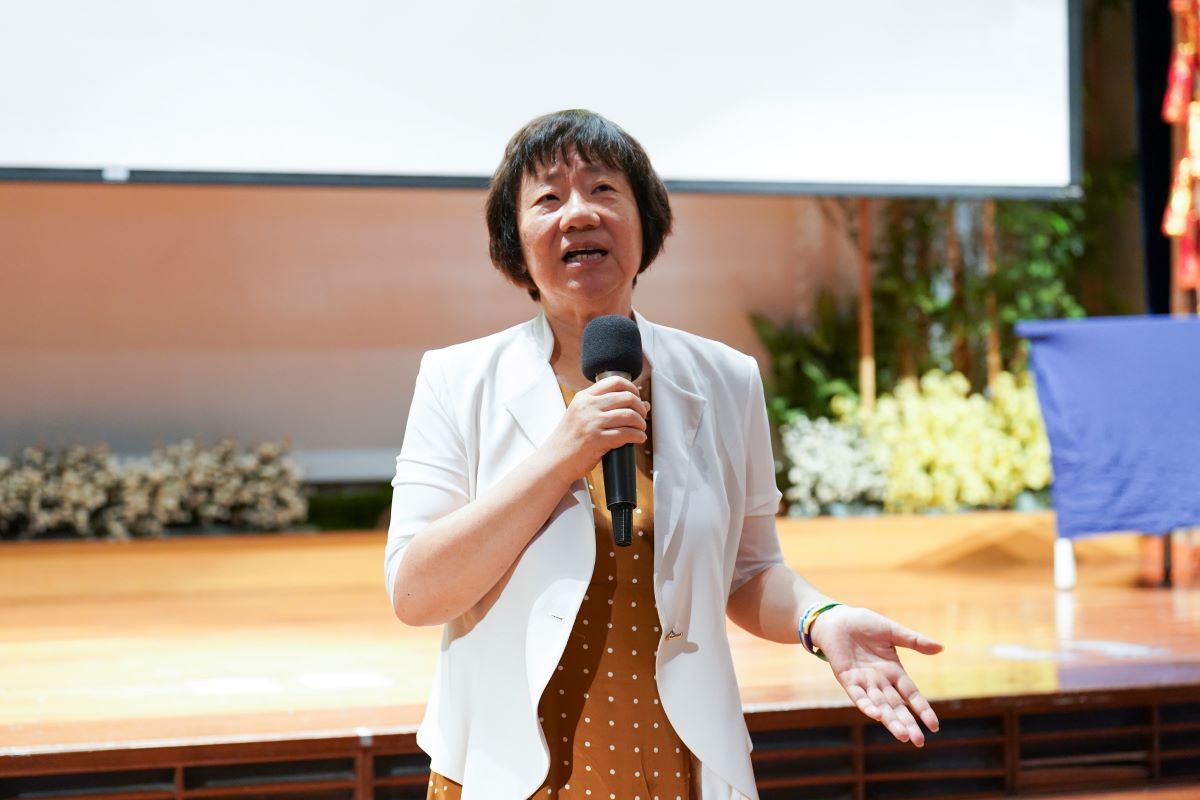 台灣護理資訊學會周幸生理事長感謝有此學習與交流的機會。