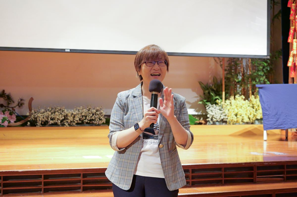 衛生福利部醫事司劉越萍司長期盼未來有更多人投入智慧醫療發展，讓創新成果發揮更大效益。