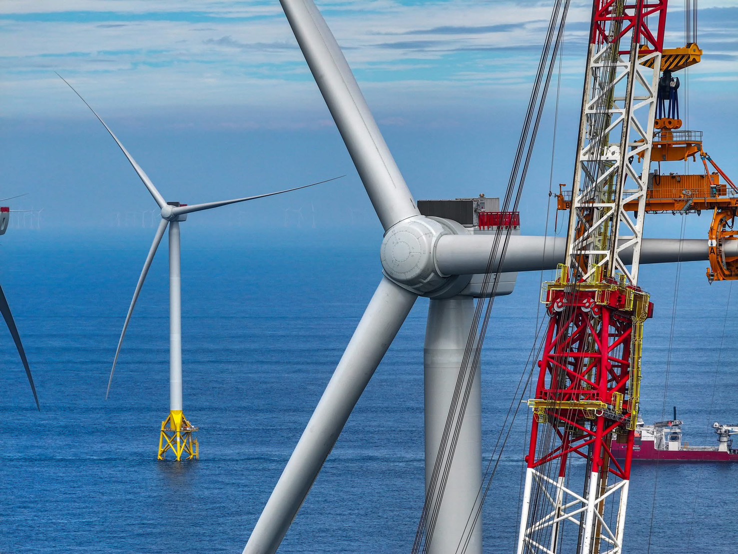 海龍風場離岸風力機安裝工程 (海龍風場提供)