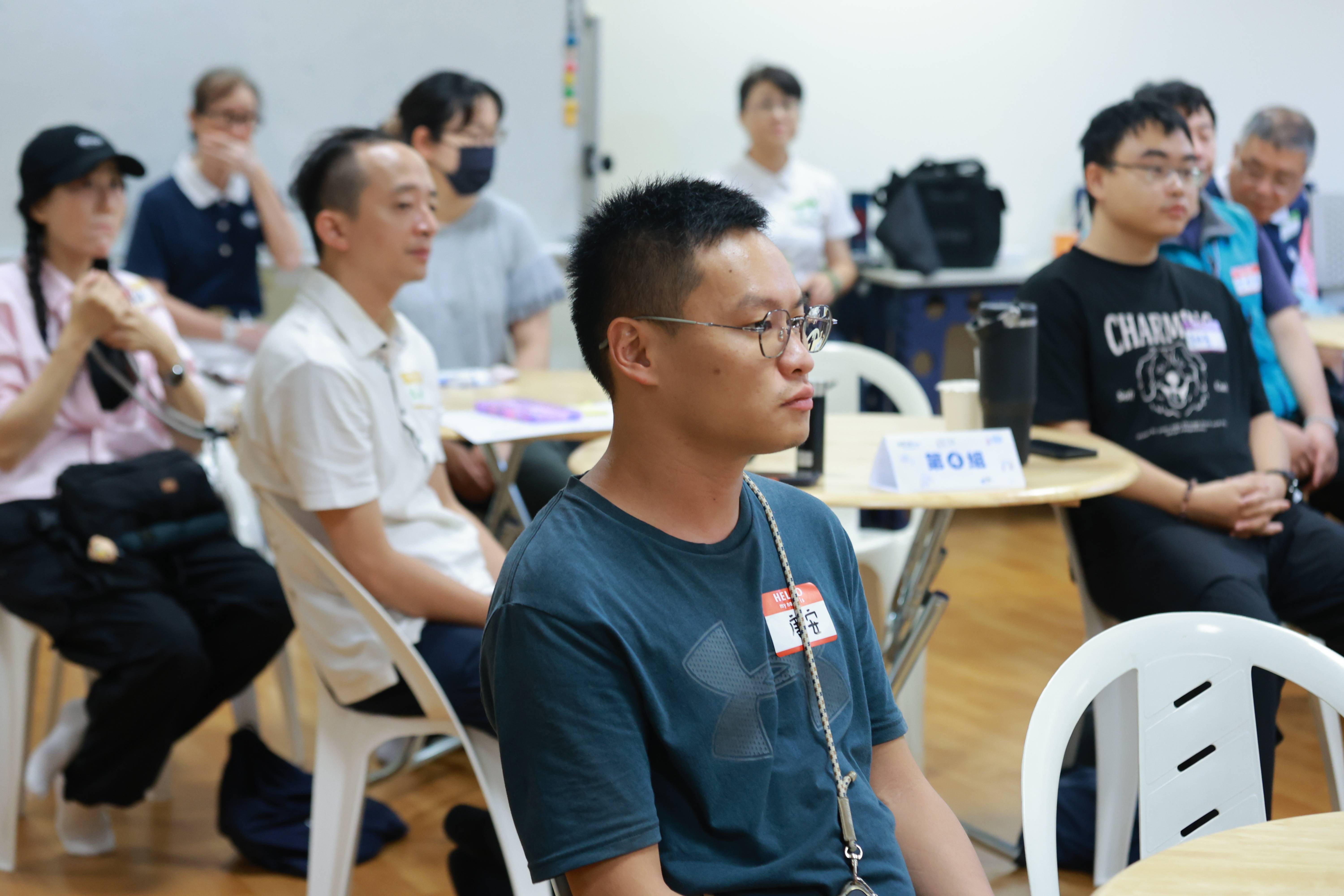 學員柯唐安這次在防災士群組看到工作坊資訊，認為課程能夠與實務銜接便手刀報名。