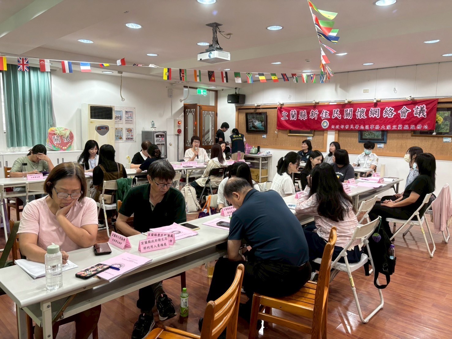 27個新住民相關業務公、私部門及團體與會交流分享