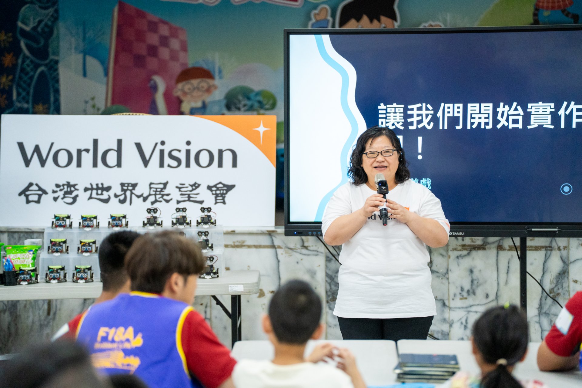 以專業引導學習　林文玲督導推動兒少培力活動現場