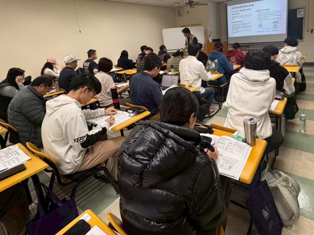 中央大學3月班期有多位高中生報名參訓