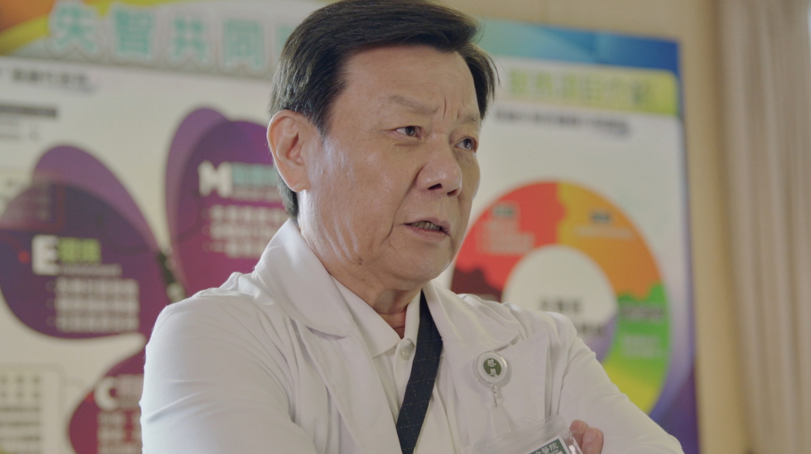 曹爸(寇世勳飾) 重新振作，補上先前因家庭變故而停滯的工作進度。