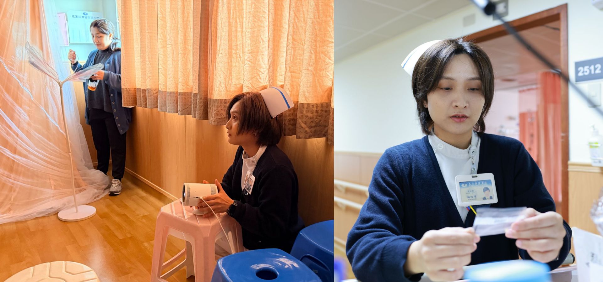 榮獲慈濟傑出青年護理師獎的第一整合醫學急診後送病房副護理長林怡瑄說，能運用專業陪伴病人走到生命最後一刻，對她而言不只是責任，更是一分榮幸。