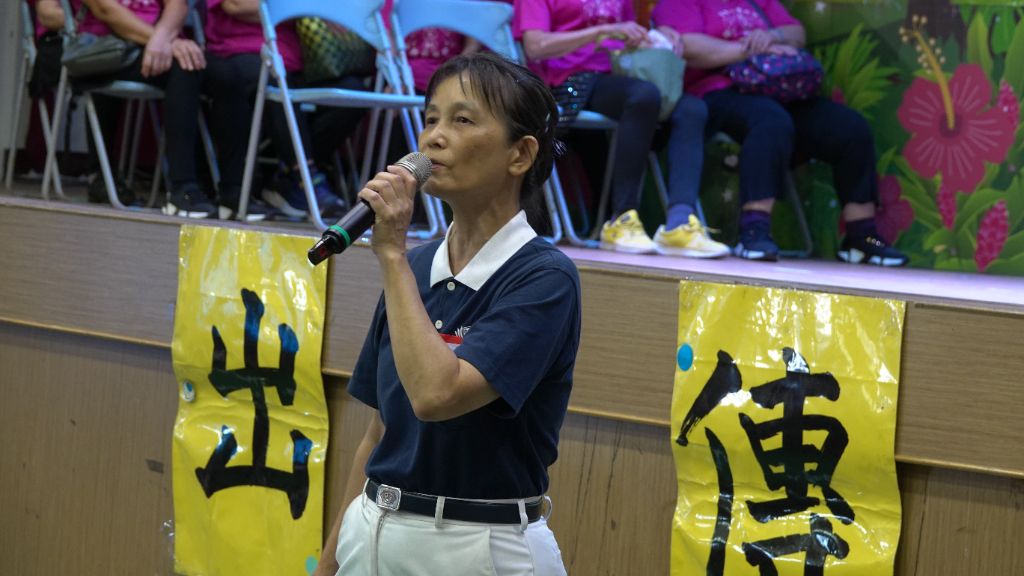 慈濟志工張愈彥強調,活動最重要的目的是傳遞「行孝要及時」的心念。