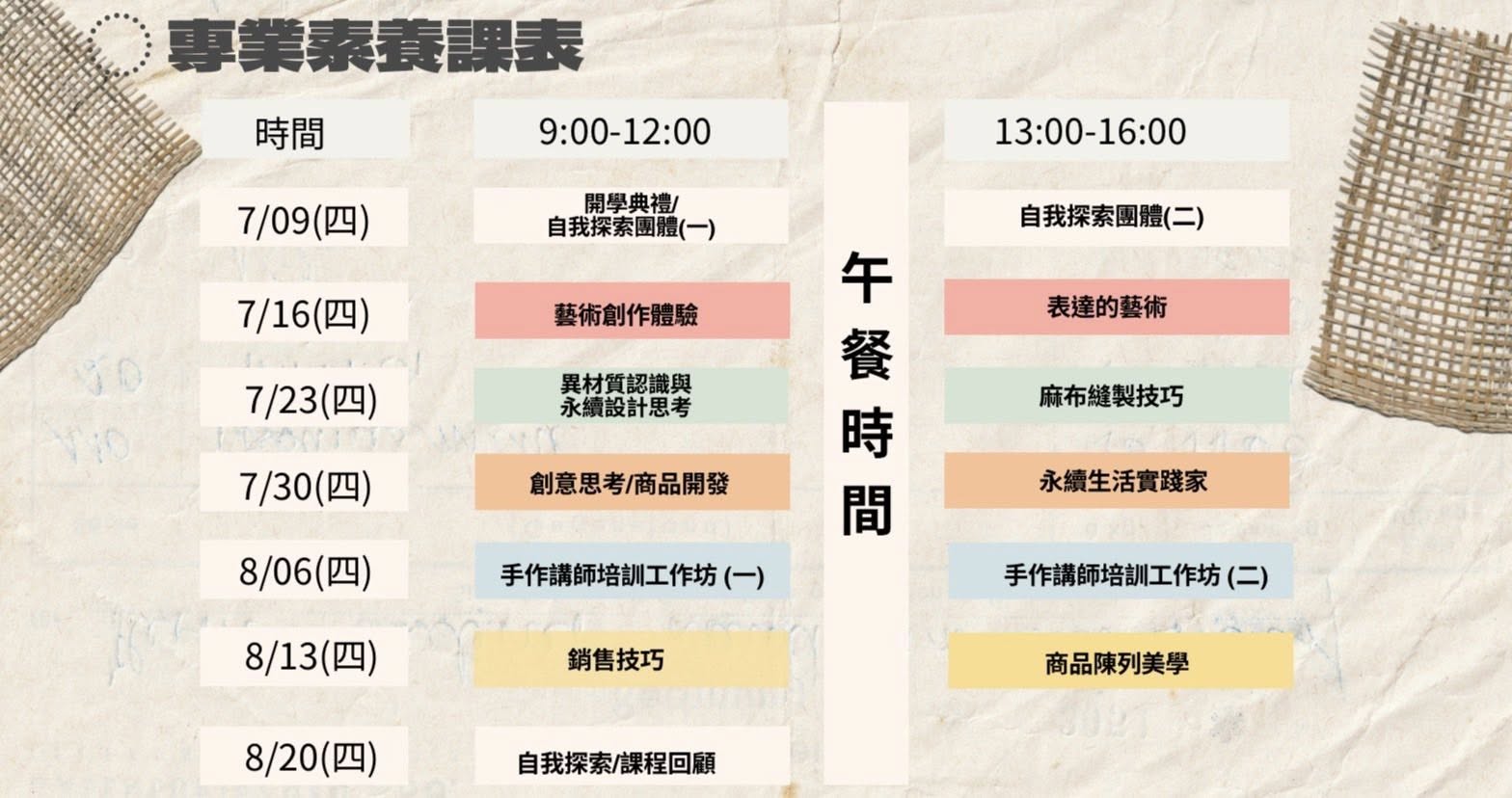 第二屆「蘆葦女力學院」課程設計透過透過系統化培力,協助女性重新建立自信、第二專長與多元收入能力,並全程免費參與。