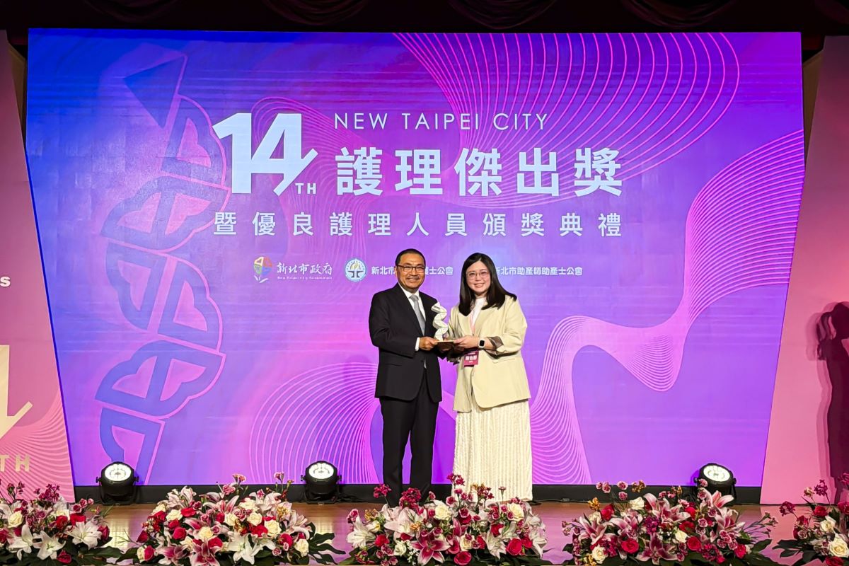 陳怡靜護理長認為護理工作是一段將愛延續的歷程。