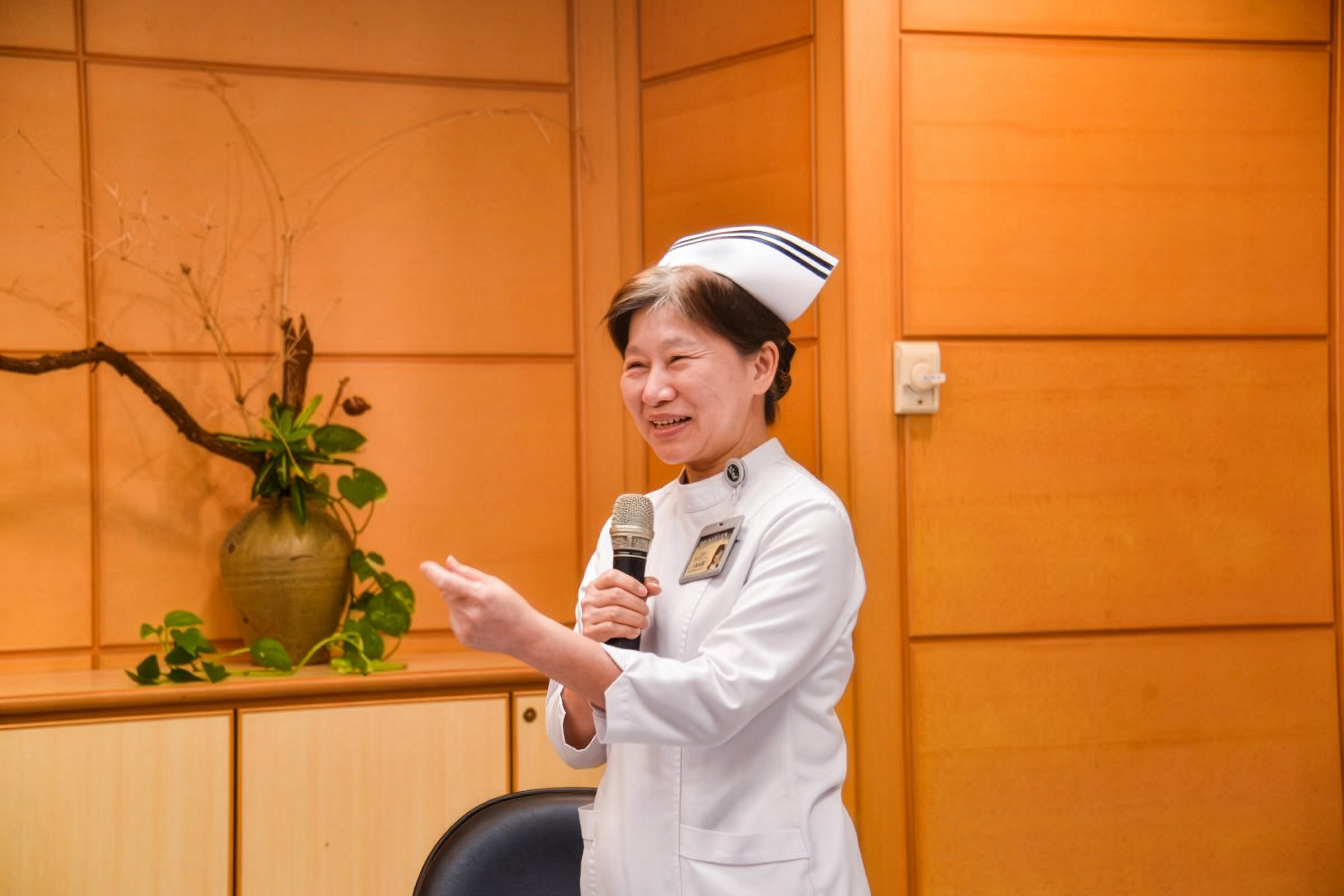 護理部吳秋鳳主任直指,未來護理工作除了臨床照護,也需要更早辨識氣候變遷帶來的健康風險。