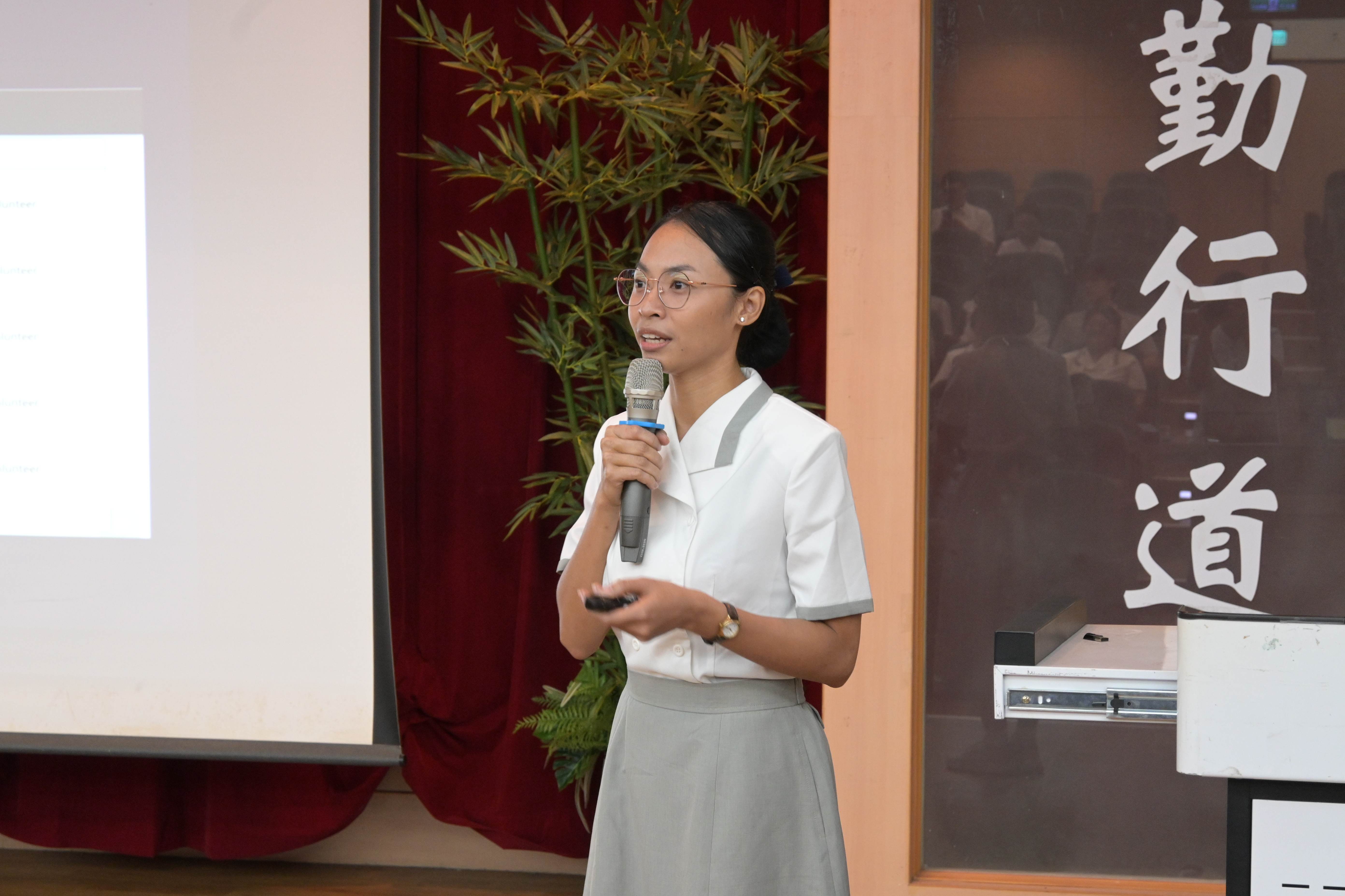 來臺就讀教研所碩班的印尼公費生，分享二個月學習成果