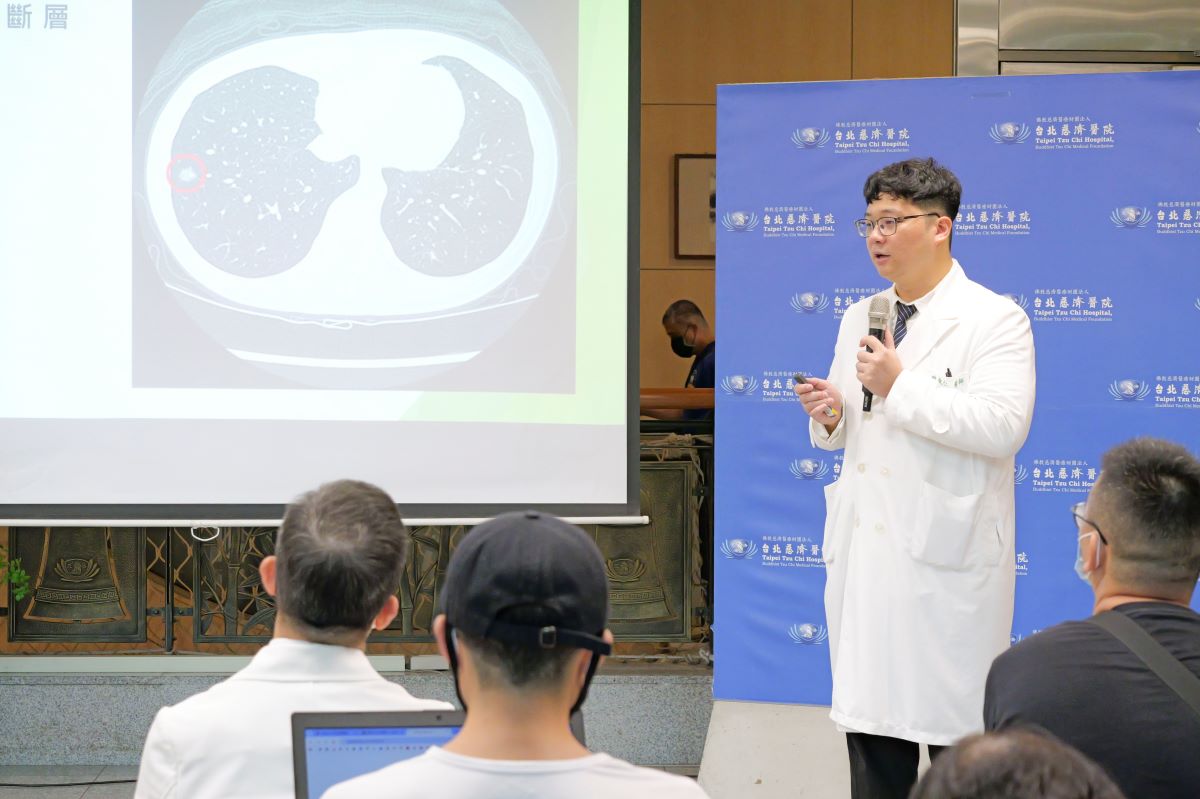 陳東元醫師指出,早期肺癌若能完整切除,術後復發率不到一成。