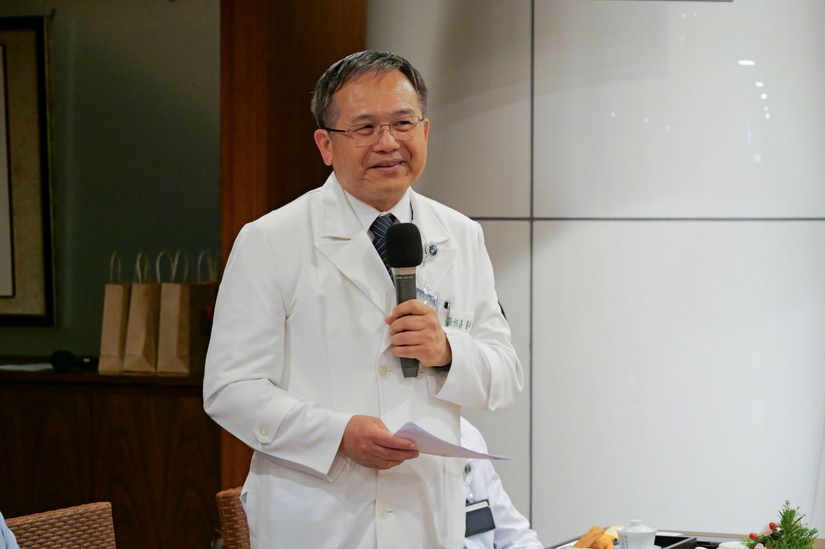 張恒嘉副院長認為,在人口高齡化及醫療科技發展的現在,醫院端須思考是否符合永續與環境友善原則,期待藉由此次交流向專家請益,未來合作共好。