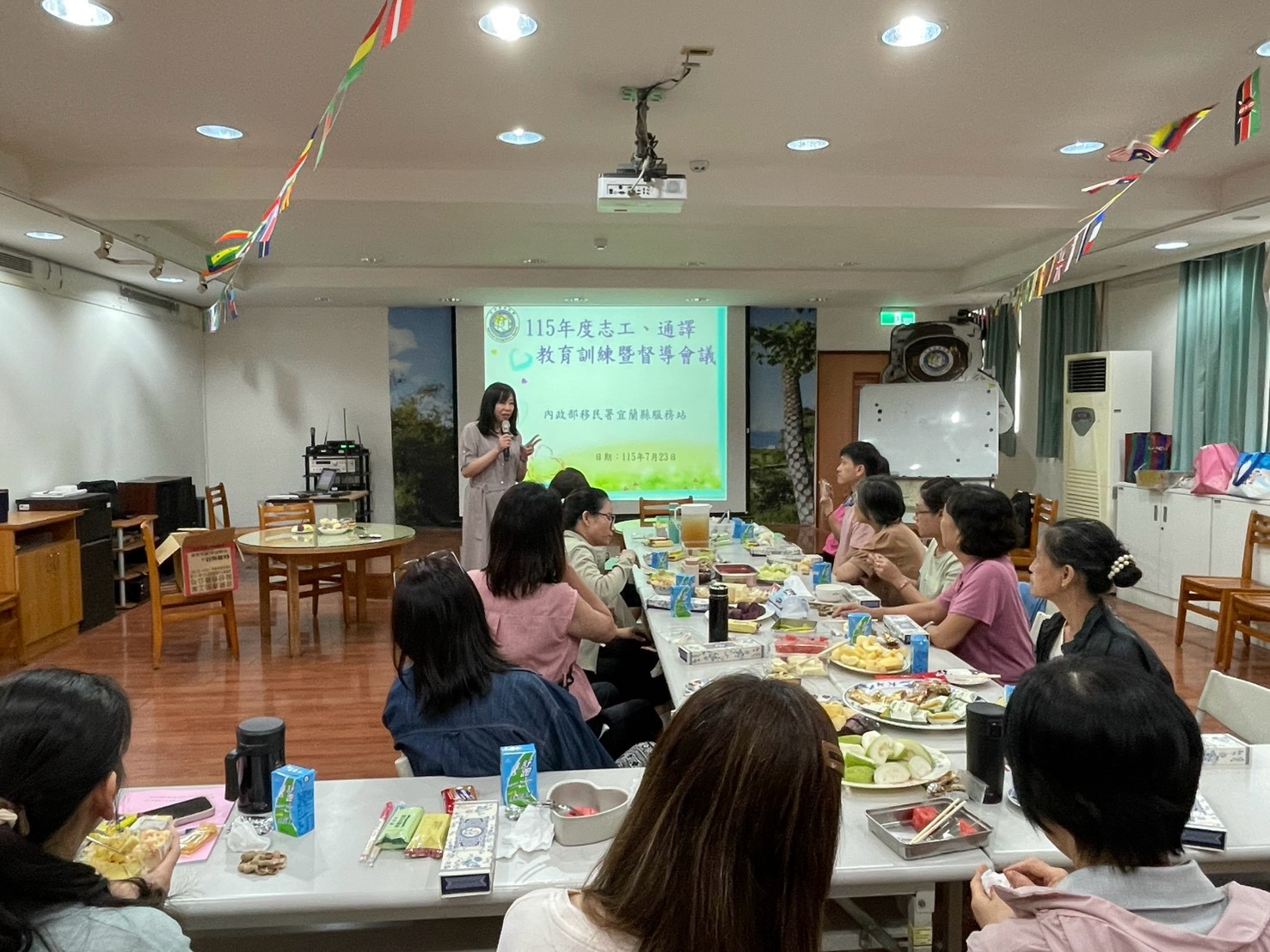 宜蘭縣服務站志願服務與通譯服務經驗交流與心得分享