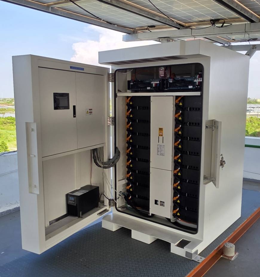 臺南首座區公所防災微電網已於9月16日在北門區公所完成建置及啟用
